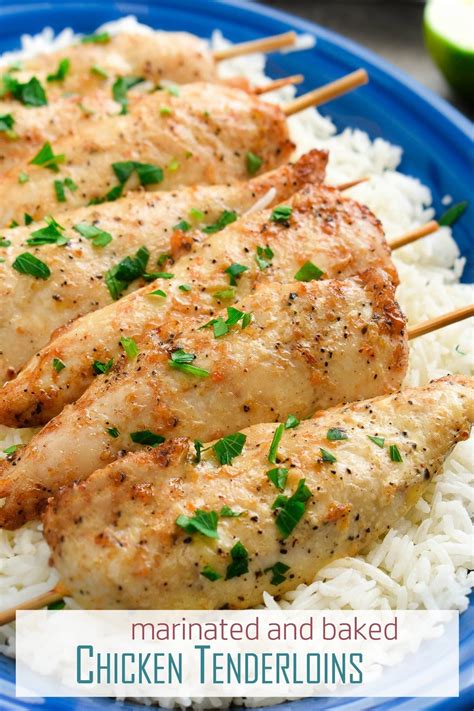 Casseroles with chicken tenderloins recipes 1,310 recipes. Marinated Baked Chicken Tenderloins (VIDEO) - Olga in the ...