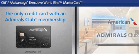 Citi Aadvantage Executive Card With 50000 Bonus Miles Lounge