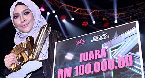 Senarai juara gegar vaganza astro ria. Siti Nordiana Juara Gegar Vaganza Musim Ke-2 | Azyyati Liah