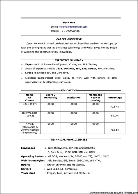 Use this professionally written sample and our writing tips to help you build yours. Professional Resume For Freshers - Free Samples , Examples ...