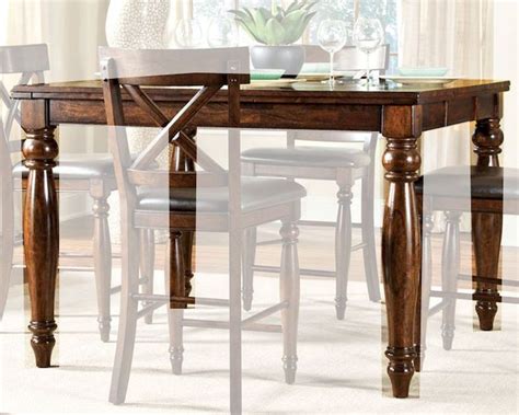 Intercon Mango Wood Counter Height Dining Table Kingston Inkg5454gtab