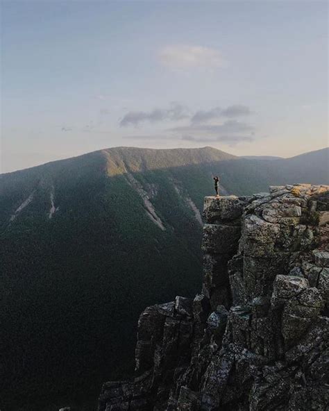 Stunning Capture Of Bond Cliff Pemigewasset Wilderness White