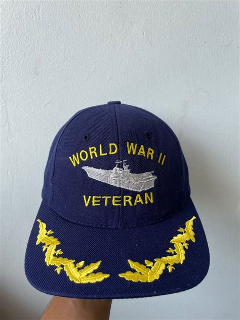 Wwii Veteran Cap Mens Fashion Watches And Accessories Cap And Hats On