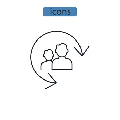 Belonging Icons Symbol Vector Elements For Infographic Web 8546159