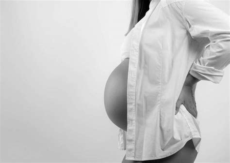 Belly Black And White Girl Pregnancy Pregnant Woman 4k Hd