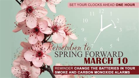 Sunday March 10th Is The Beginning Of Daylight Saving Time Its Time