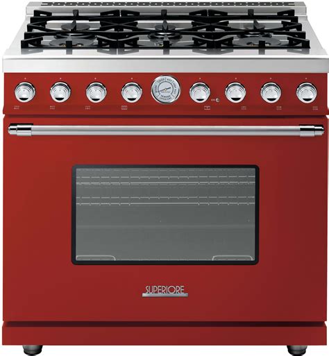 Kucht is one of the leading manufacturers of quality cooking appliances and be smart before making your purchase. Superiore RD361GCRC 36 Inch Freestanding Gas Range with 6 ...