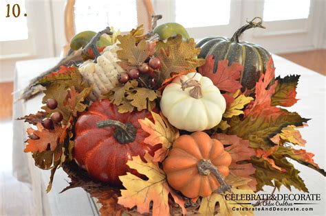 How To Make A Fall Arrangement Celebrate And Decorate