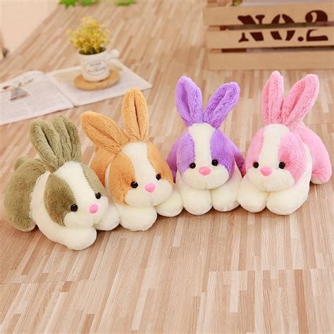 22cm Lovely Bunny Plush Rabbit Toy Soft Cloth Stuffed Rabbit Easter