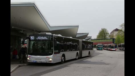 Sound Mitfahrt In Einem Man Lions City G Der Verkehrsbetriebe