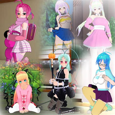 3d Custom Girl Characters By Magicalflyingturtle On Deviantart