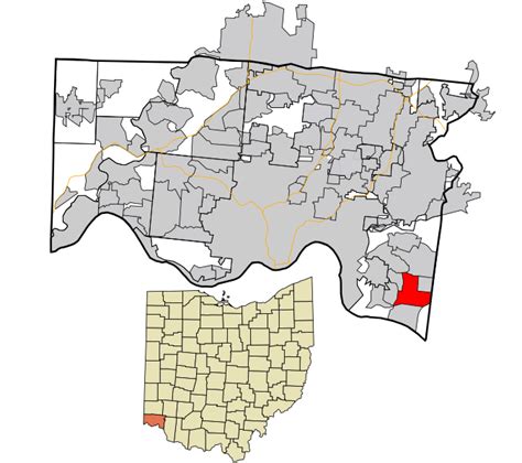 Image Hamilton County Ohio Incorporated And Unincorporated Areas