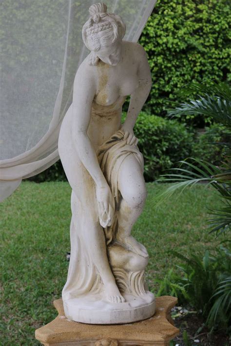 Garden Statue Goddess Venus The Bather After Christophe Gabriel