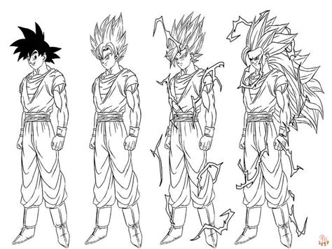 Discover The Best Dbz Coloring Pages For Free At Gbcoloring