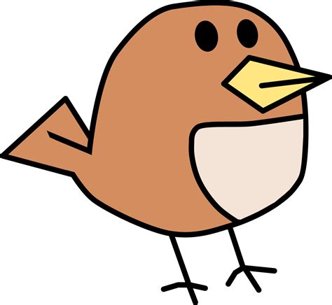 Brown Bird Orange Legs 2 Png Svg Clip Art For Web Download Clip Art