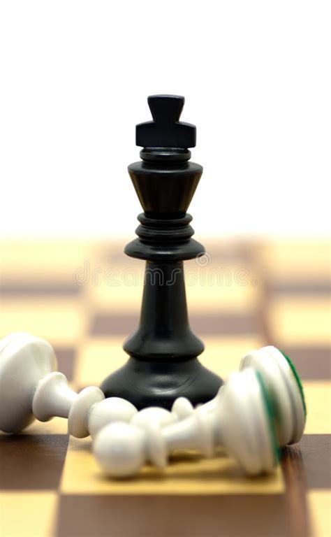 Chess King Stock Image Image Of Depth Respect Major 15492625