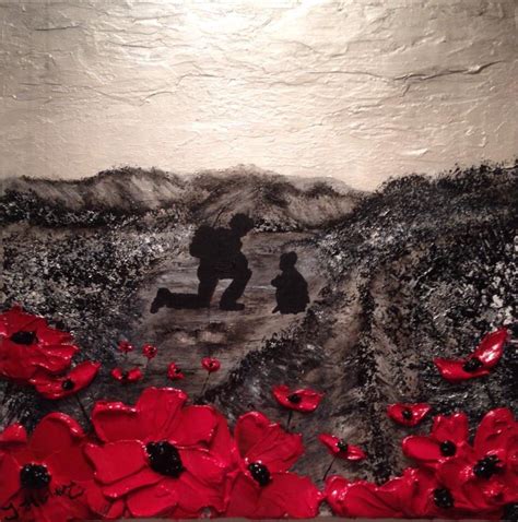 Hearts And Minds By Jacqueline Hurley War Poppy Collection No23 Port