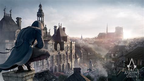 Tapety videohry panoráma města socha svět Paříž katedrála Arno