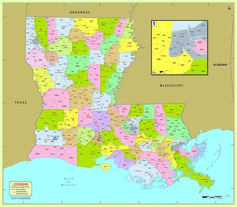 27 County Map Of Louisiana Online Map Around The World