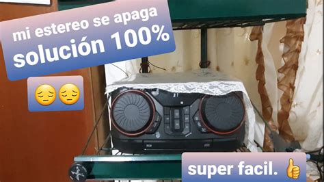 Porque Mi Estereo O Minicomponente Se Apaga Cuando Le Subo El Volumen Al Maximo Solucion Rapida