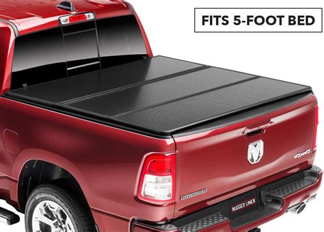 Amazon Rugged Liner E Series Hard Folding Truck Bed Tonneau Cover