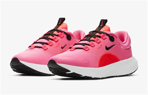 Nike React Escape Run Pink Glow Black Womens Cv3817 601 Where To Buy