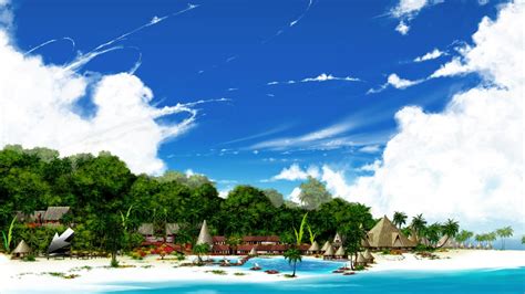 Paradise Beach Wallpaper - High Definition, High Resolution HD ...