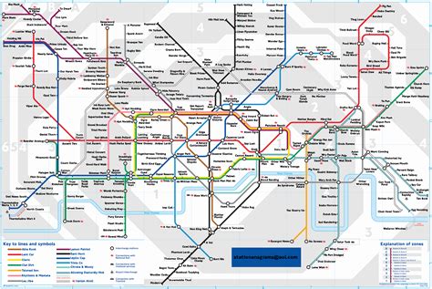 The Best London Underground Tube Map Pastiches Telegraph