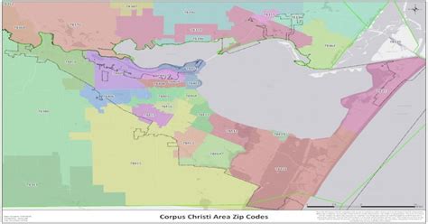 Corpus Christi Area Zip Codes · 4302020 · Corpus Christi Area Zip