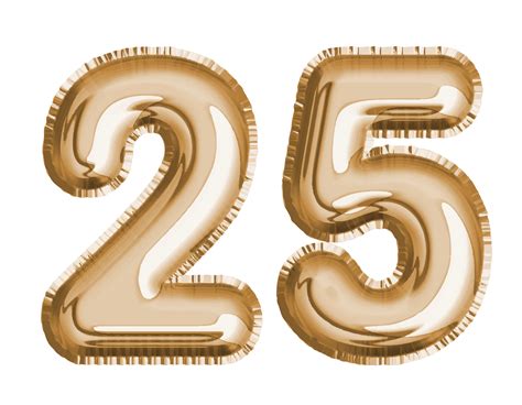 25 Number Png Images Transparent Background Png Play