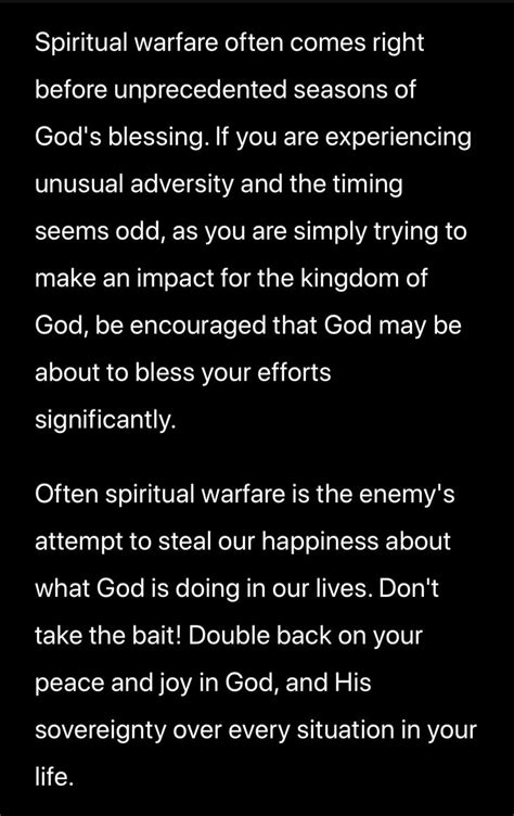Spiritual Warfare Is Not Random Spiritual Warfare Quotes Spiritual