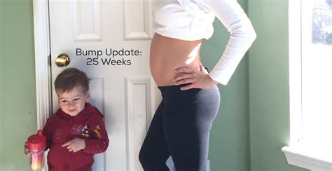 Pregnancy 25 Weeks Bump Update Diary Of A Fit Mommy