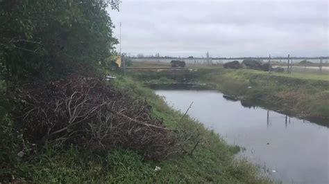 Driver dead after car plunges into canal - YouTube