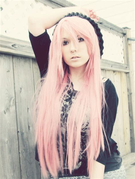 Crookedhill Hair Color Pink Pastel Goth Hair Pink Hair