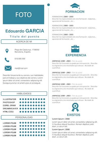 Cv Asistente Personal Modelo De Curriculum Gratis