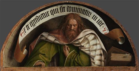 Jan Van Eyck The Prophet Micah