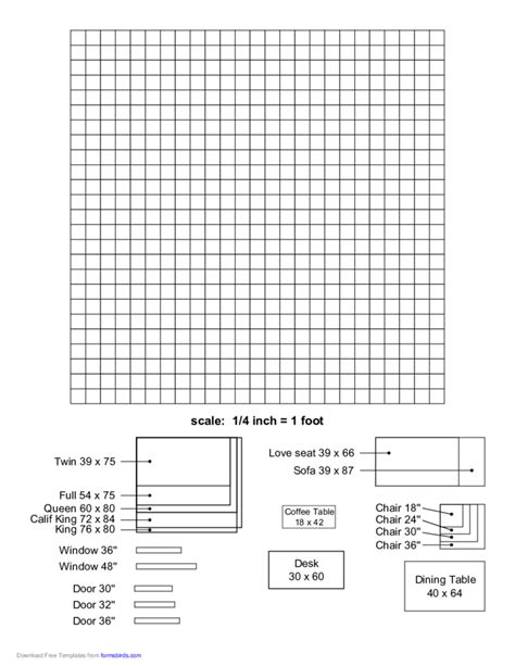Template quarter scale pg 2 i wish i could find pictures of the furniture these patterns are for. Furniture Template Free Download