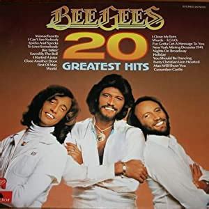 1 hits, 15 top 10 hits, and 43 songs on the hot 100 in total, so here are the best of the best, their top 10 charting songs! Bee Gees - 20 Greatest Hits - RSO - 2479 220 by Bee Gees ...