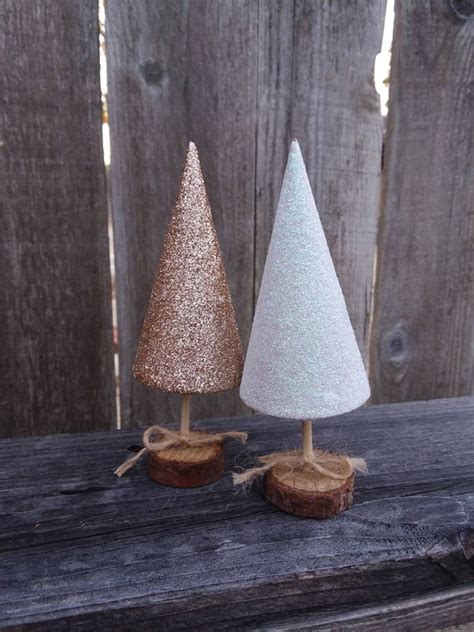 Glitter Cone Trees Cone Trees Etsy Handmade
