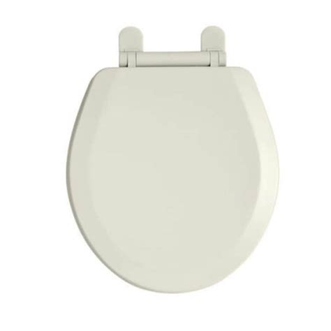 American Standard Everclean Linen Plastic Elongated Toilet Seat At