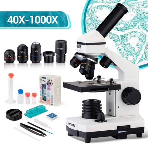 Upgrade Microscope For Kids Students And Adult 40x 1000x Powerful