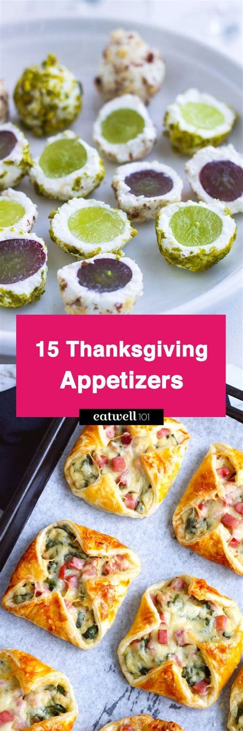 15 Thanksgiving Appetizer Recipes That Dont Take Much Effort