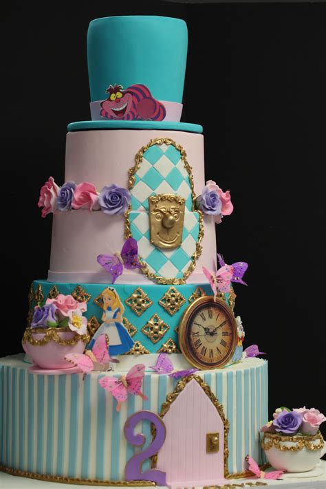Alice In Wonderland Cake Alice In Wonderland Cakes Childrens