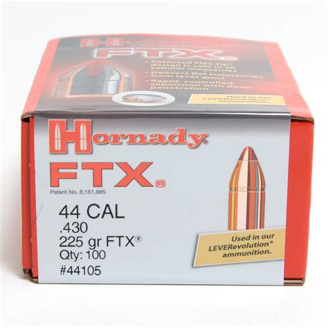 Hornady 430 44 225 Grain Ftx Flex Tip 100 Ct Powder Valley