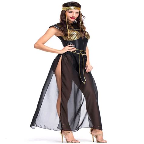 Carnival Party Halloween Egyptian Cleopatra Costume For Women Adult Egypt Queen Cosplay Costumes