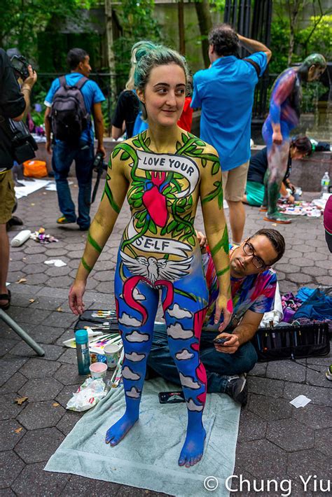 Nyc National Nude Bodypainting Day 24hourcampfire