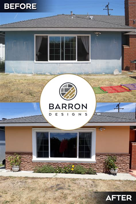 Before And After Photos Of A Homes Exterior