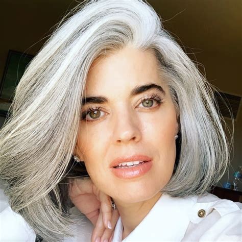 33 Beautiful Grey Hairstyles For All Lengths Making Midlife Matter