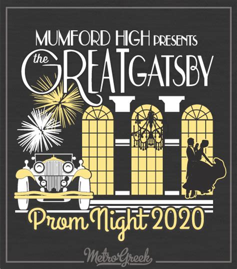 6031 Great Gatsby Twenties Prom Shirt High School Shirts