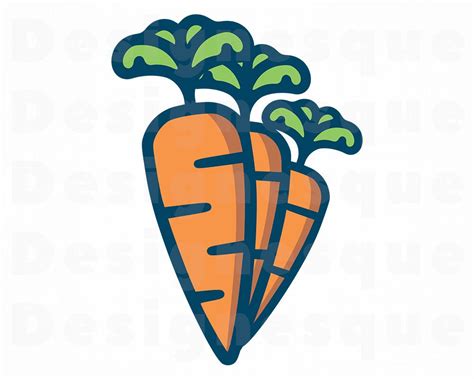 Carrots SVG Carrot Svg Carrots Clipart Carrots Files for | Etsy